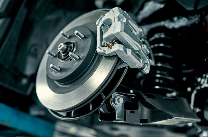 Meineke service photograph — brake services
